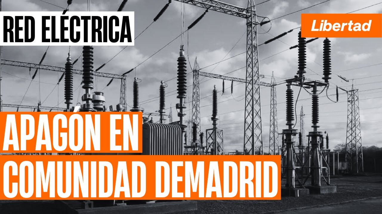 Apag&oacute;n en Madrid