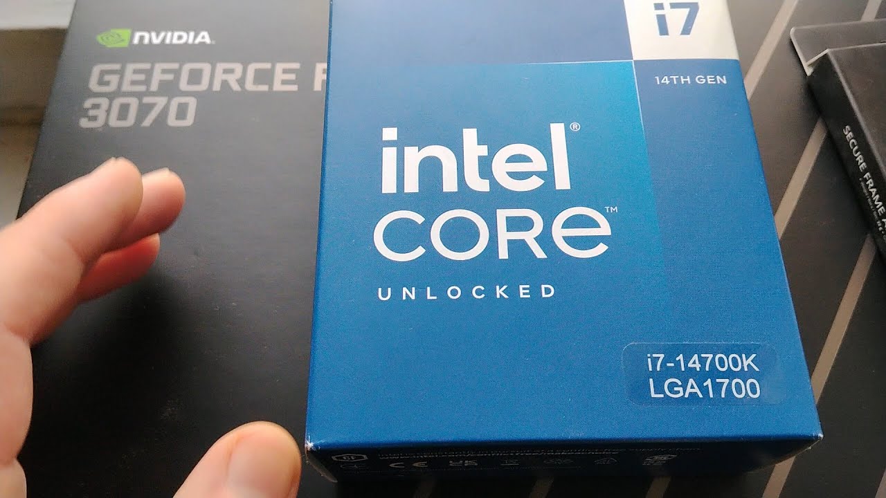 Распаковка и fast look intel core i7-14700k