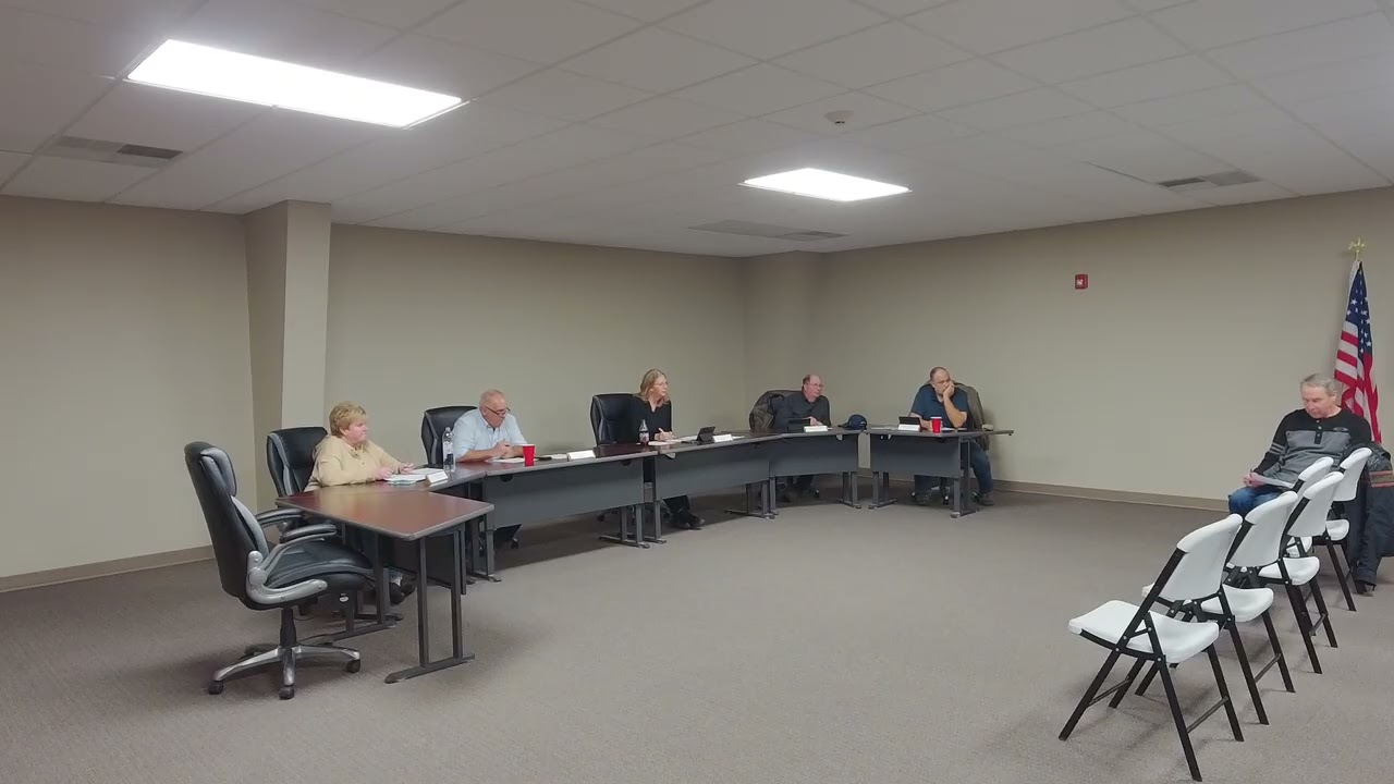 February 10, 2026 Oregon Township Board meeting