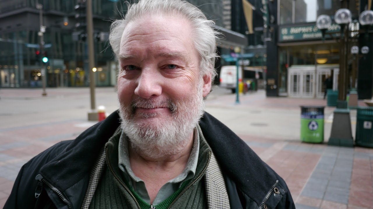 Mike takes responsibility for ending up homelessness.