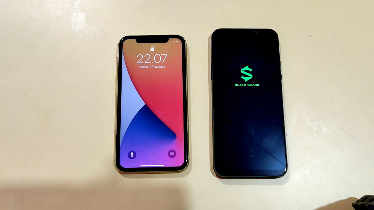 IPHONE 11 VS BLACKSHARK 2 PRO PUBG TEST!!!