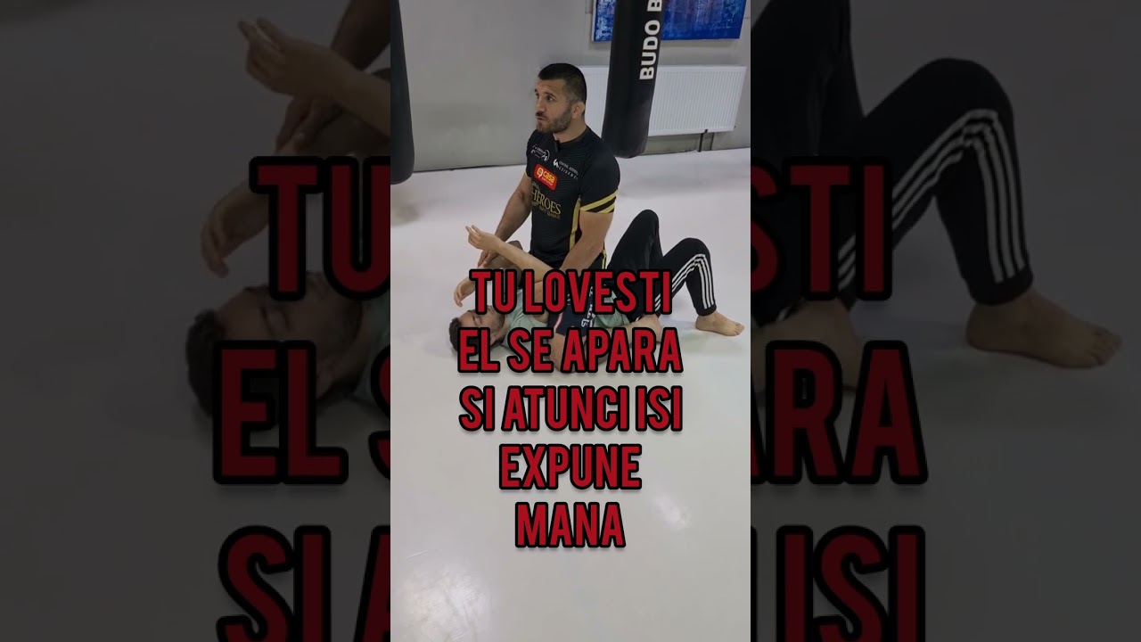 Ion 'Bombardierul' Pascu iti arata tehnica lui preferata din BJJ si MMA