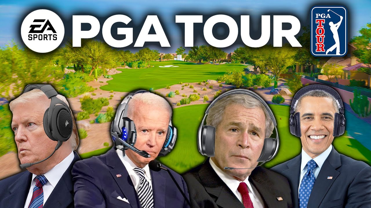 US Presidents Play EA Sports PGA Tour