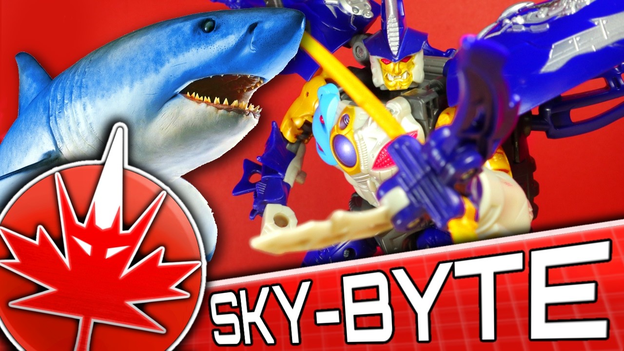 Sharks & Poetry! 📸 TRANSFORMERS: Age of the Primes SKY-BYTE | Review #743