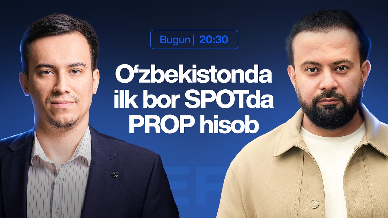 O&lsquo;zbekistonda ilk bor SPOTda PROP hisob beramiz