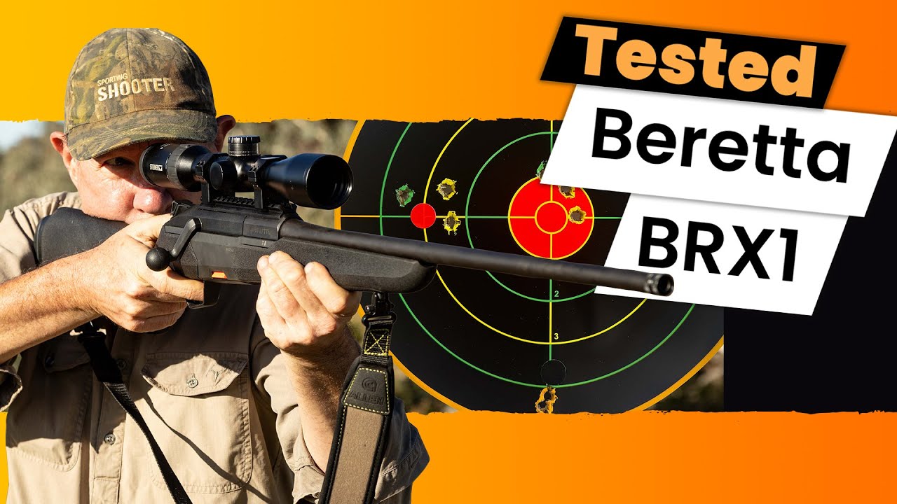 Испытание винтовки Beretta BRX1 с прямым стволом