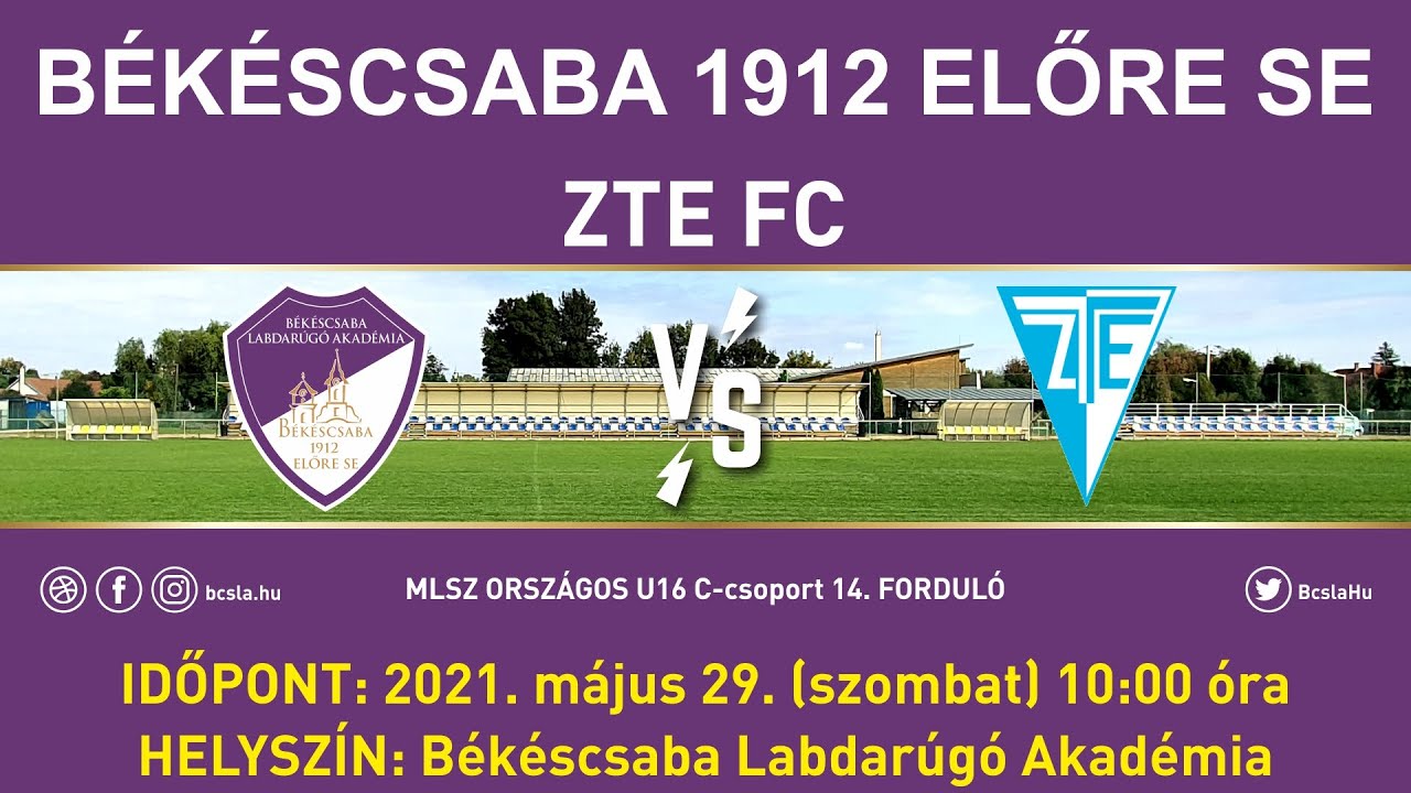 Békéscsaba 1912 Előre SE - ZTE FC