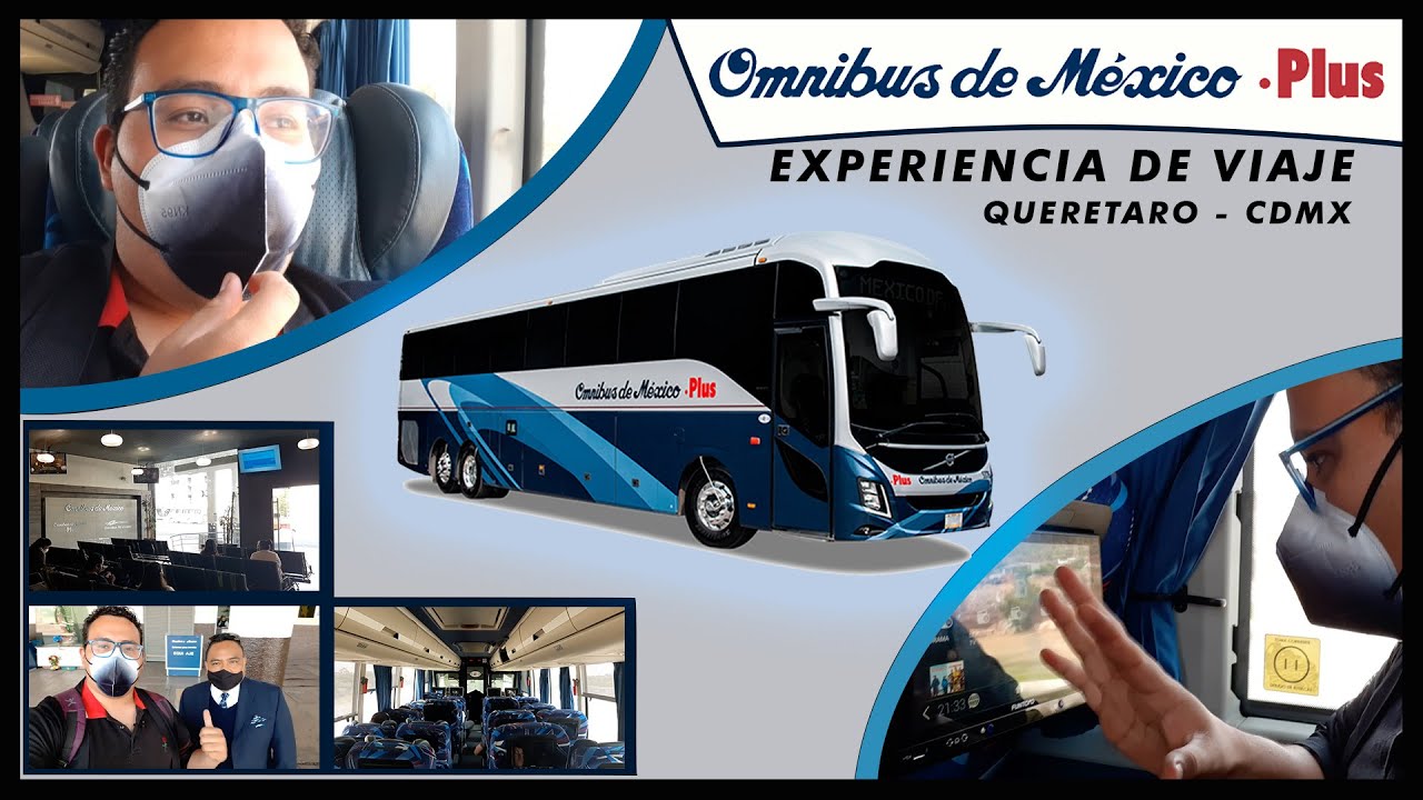 Omnibus de México Plus | Volvo 9800 6x2 | Queretaro - CDMX | Russoh Guzman