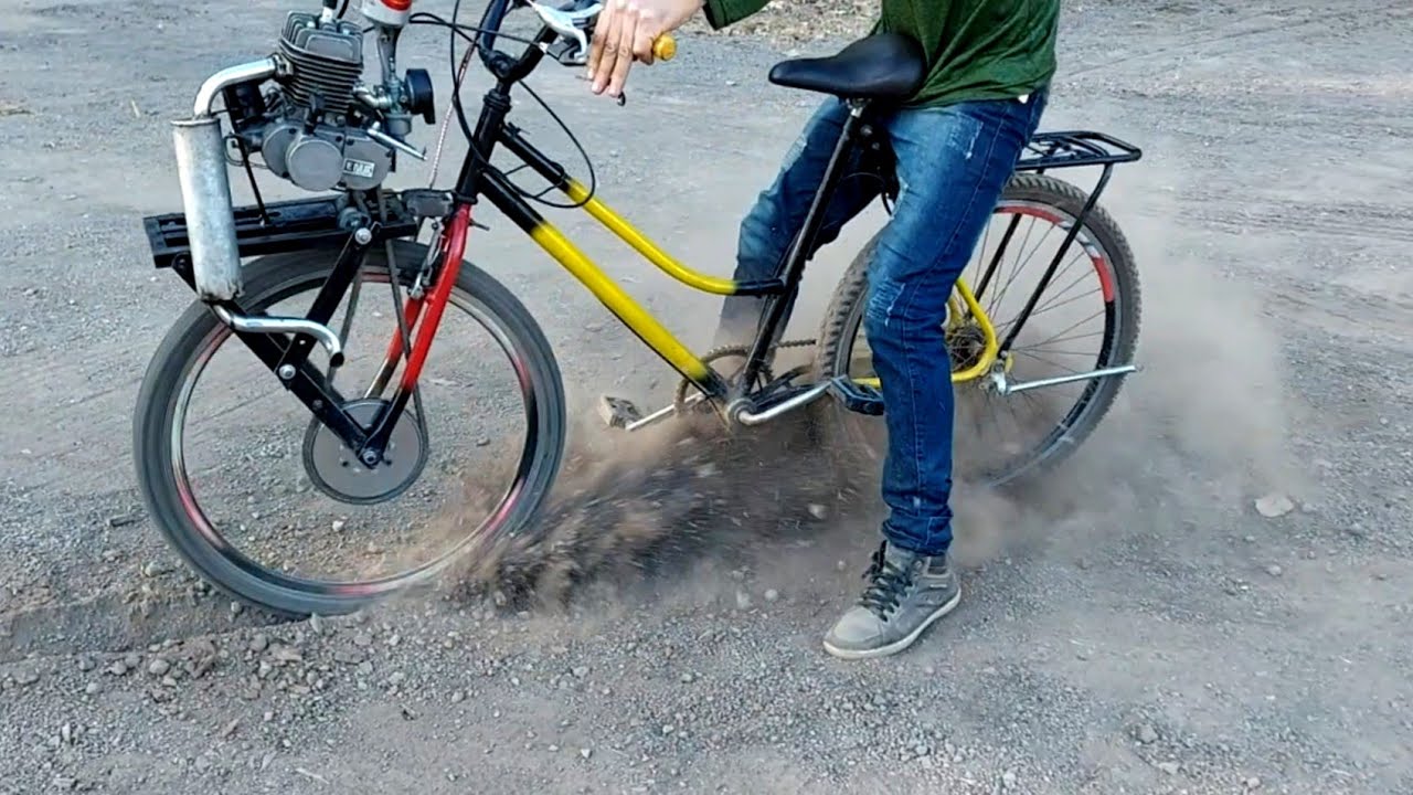 bike motorizada tração dianteira