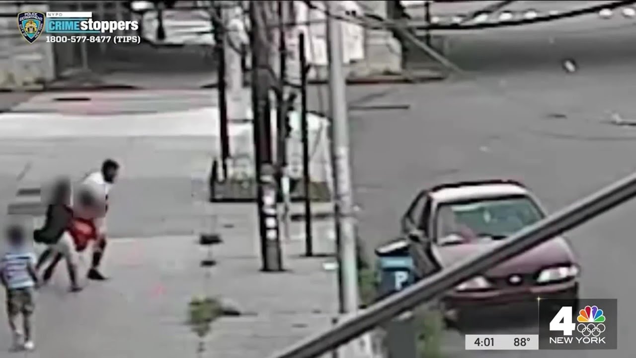 MUST SEE!  Mom Stops NYC Kidnapping Attempt Pulls Son Out Perps Car Window--Watch Over Your Children