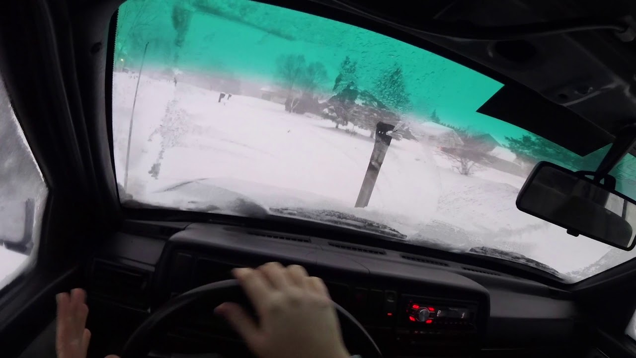 How to drift fwd in the snow!