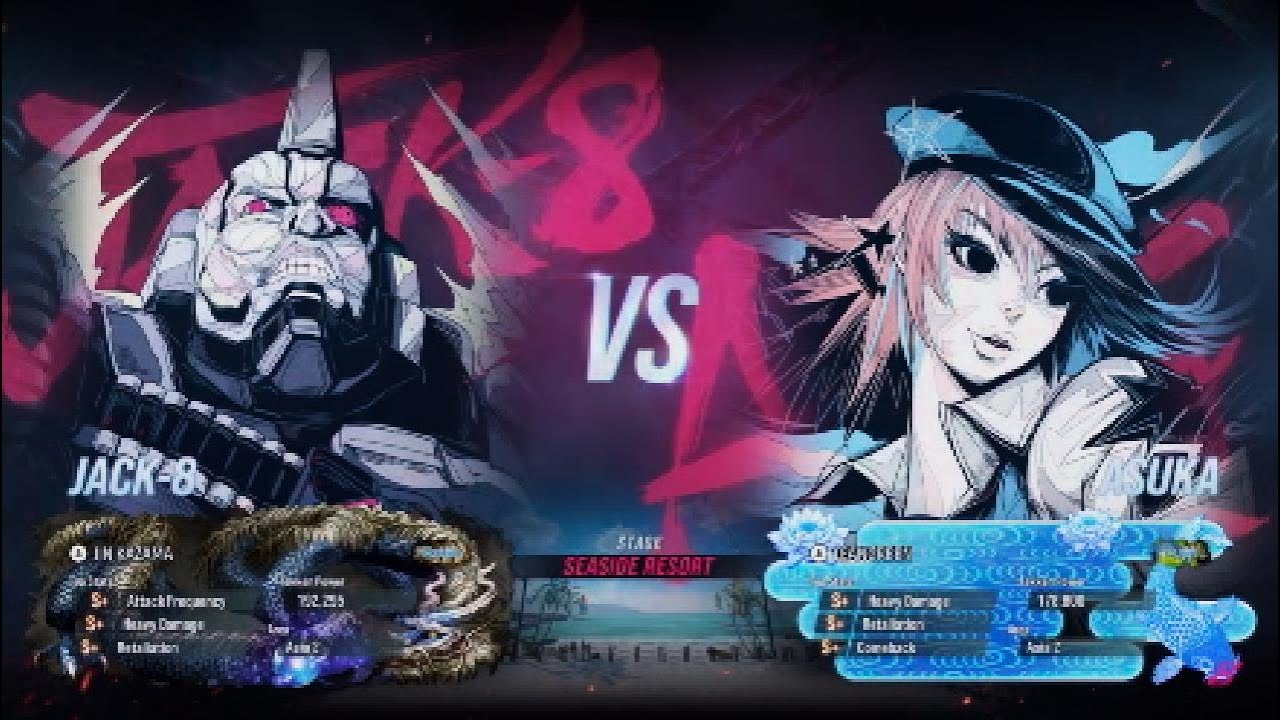 TEKKEN8 Ranked Matches ~ Raijin ~ Jack-8 (Jin) vs. Asuka 4K!