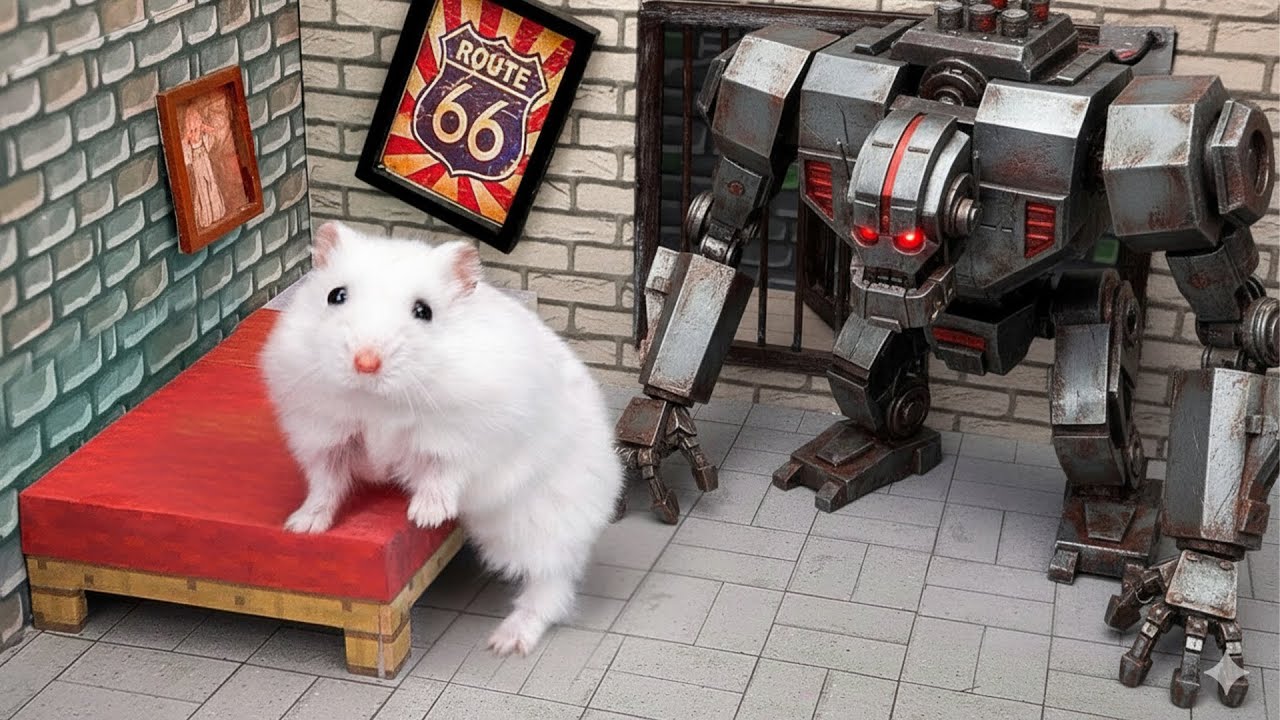 Hamster's Maze Adventure: Uncovering the Hidden Treasure!