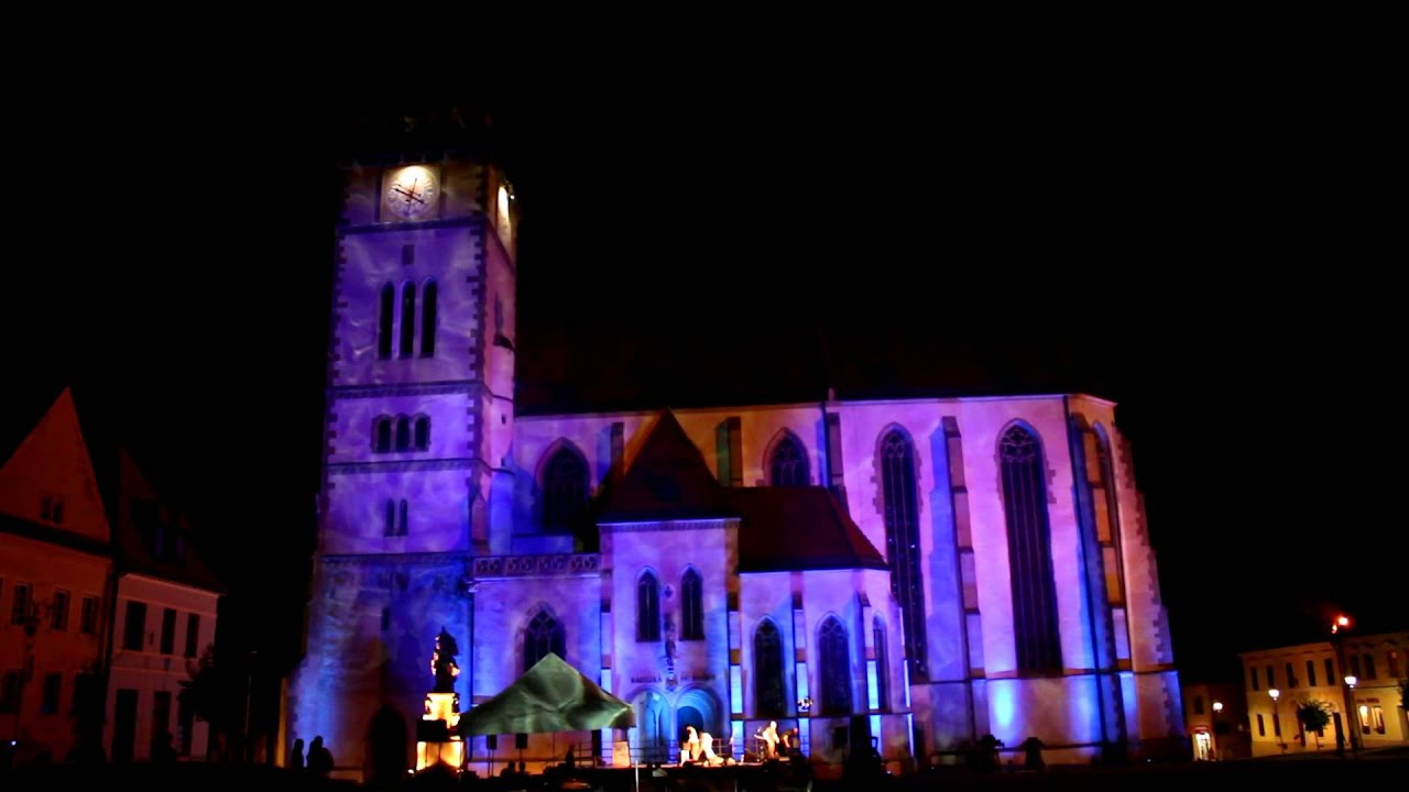Lighting Church Basilica Bardejov
