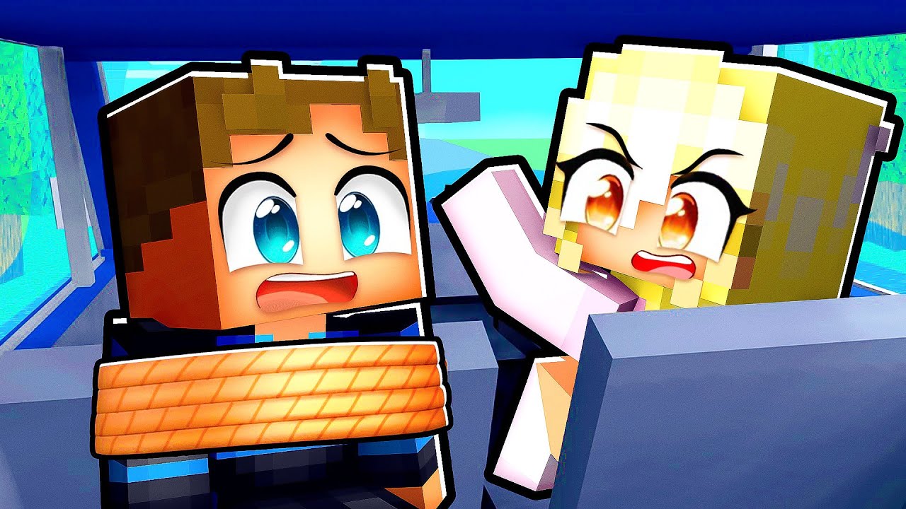 Jeg Bliver KIDNAPPET af min K&aelig;reste i Minecraft!