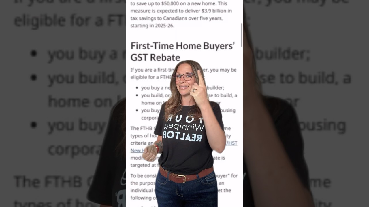 GST Rebate For First-Time Homebuyers 