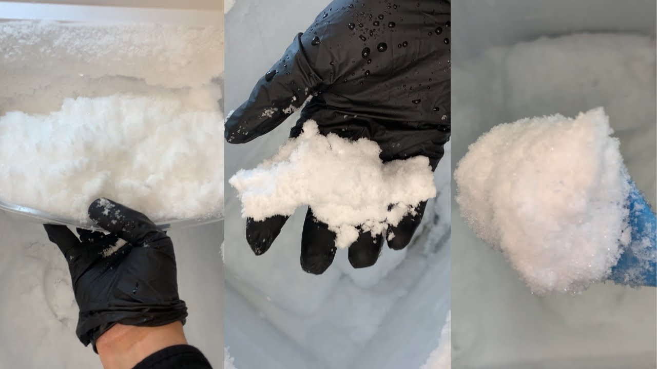 FREEZER FROST SCRAPING & EATING ❄️ ICE ASMR ❄️| #oddlysatisfying #iceeating #fyp #foryou #viral #ice