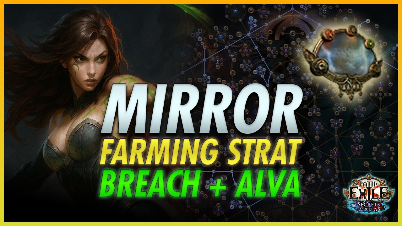 MIRROR FARMING STRAT &ndash; 1&ndash;2 RAW Divines per Map! | PoE 3.26 (Breach, Alva, Risk, Wisps)