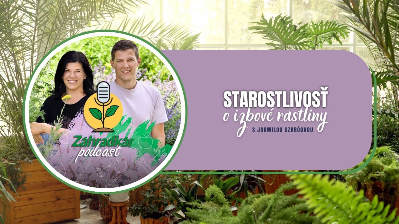 Postarať sa o izbové rastliny je hračka! ...ak poznáte tipy zo Záhradkára | ZÁHRADKÁR PODCAST