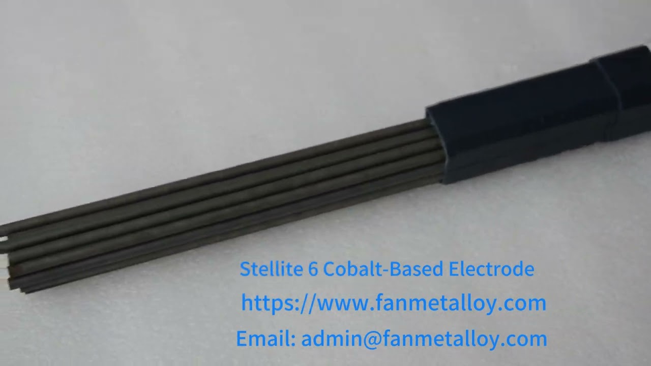 Stellite 6 Cobalt-Based Electrode