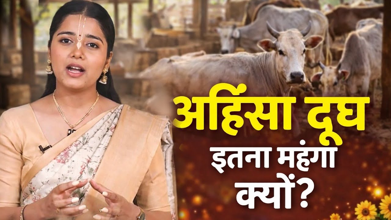 Ahimsa Dudh vs Packet Dudh  | कीमत में इतना फर्क क्यों? सच जानिए | Hare Krsna TV