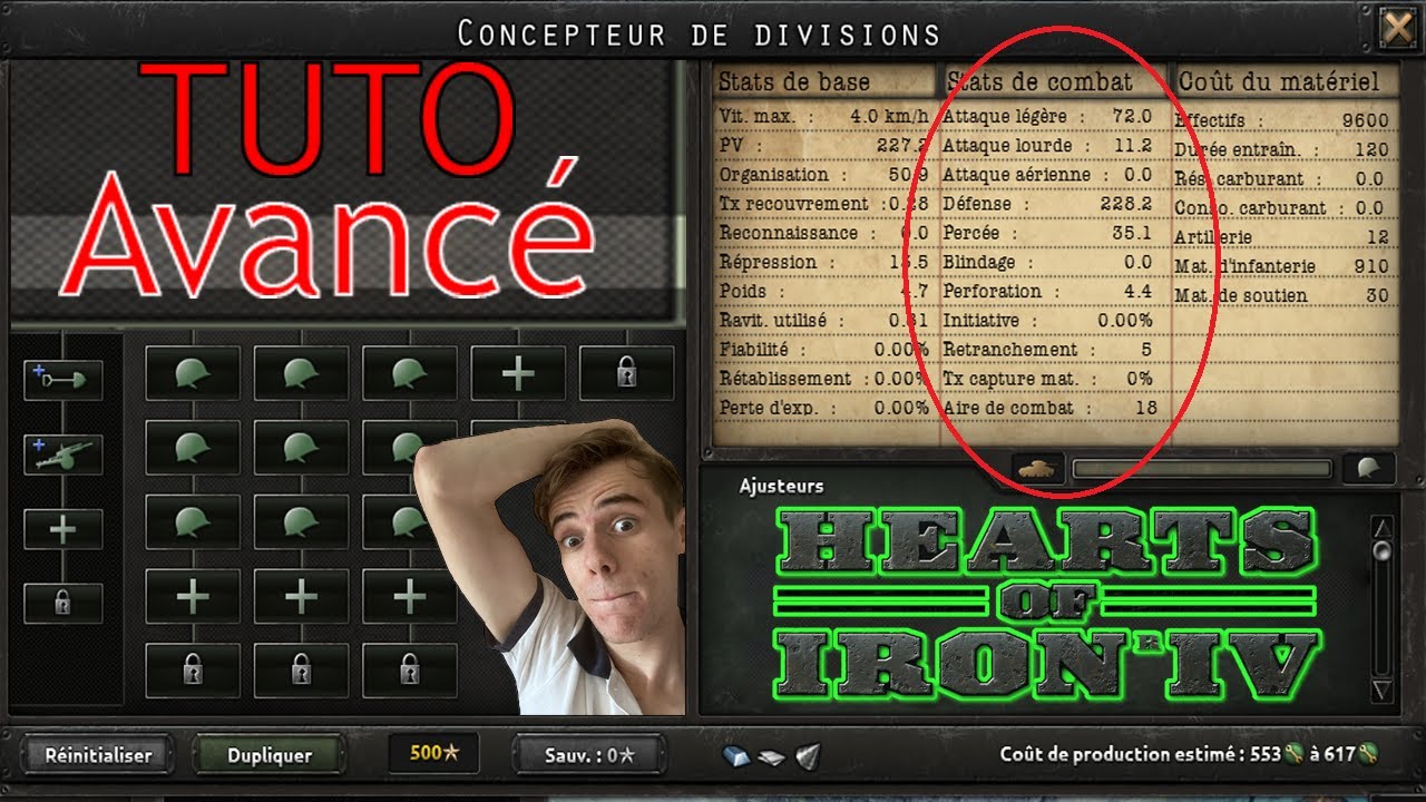 TUTO HEARTS OF IRON IV 100% COMPLET, STATS DE COMBATS, COMMENT BIEN COMBATTRE TUTO HOI4 FR 2021