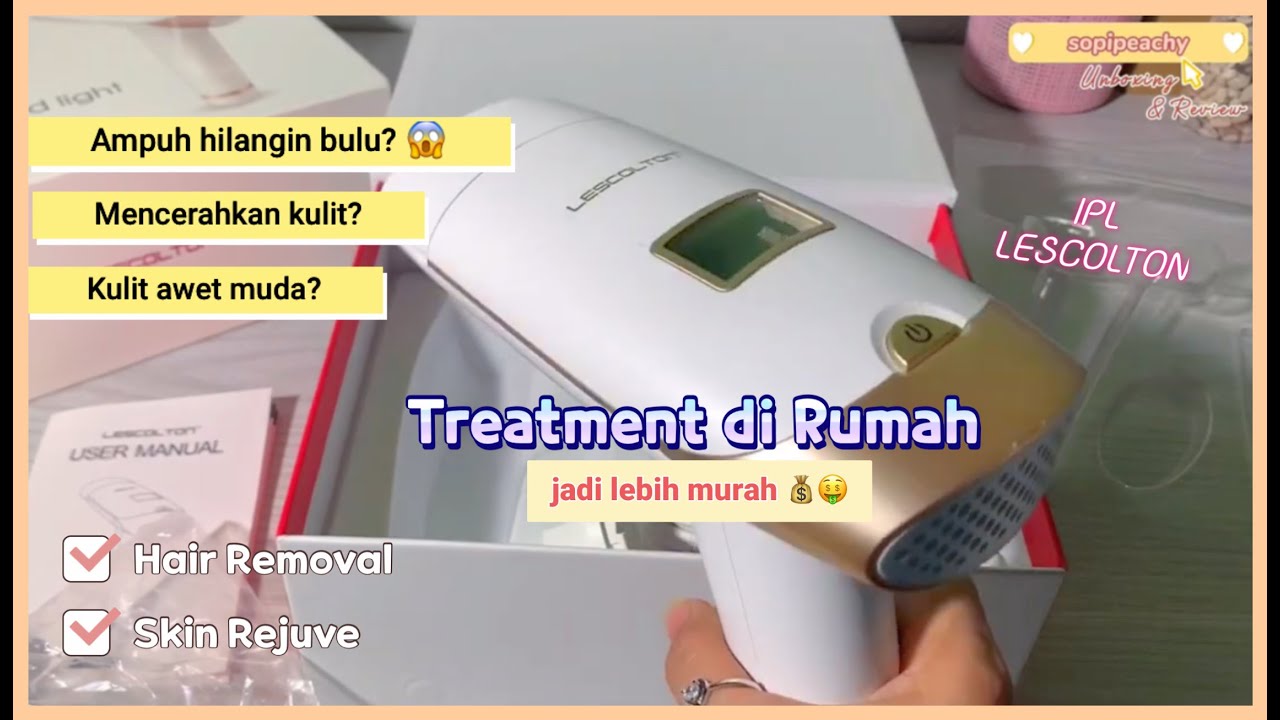 Unboxing & Review IPL Lescolton from shopee (Indonesia)