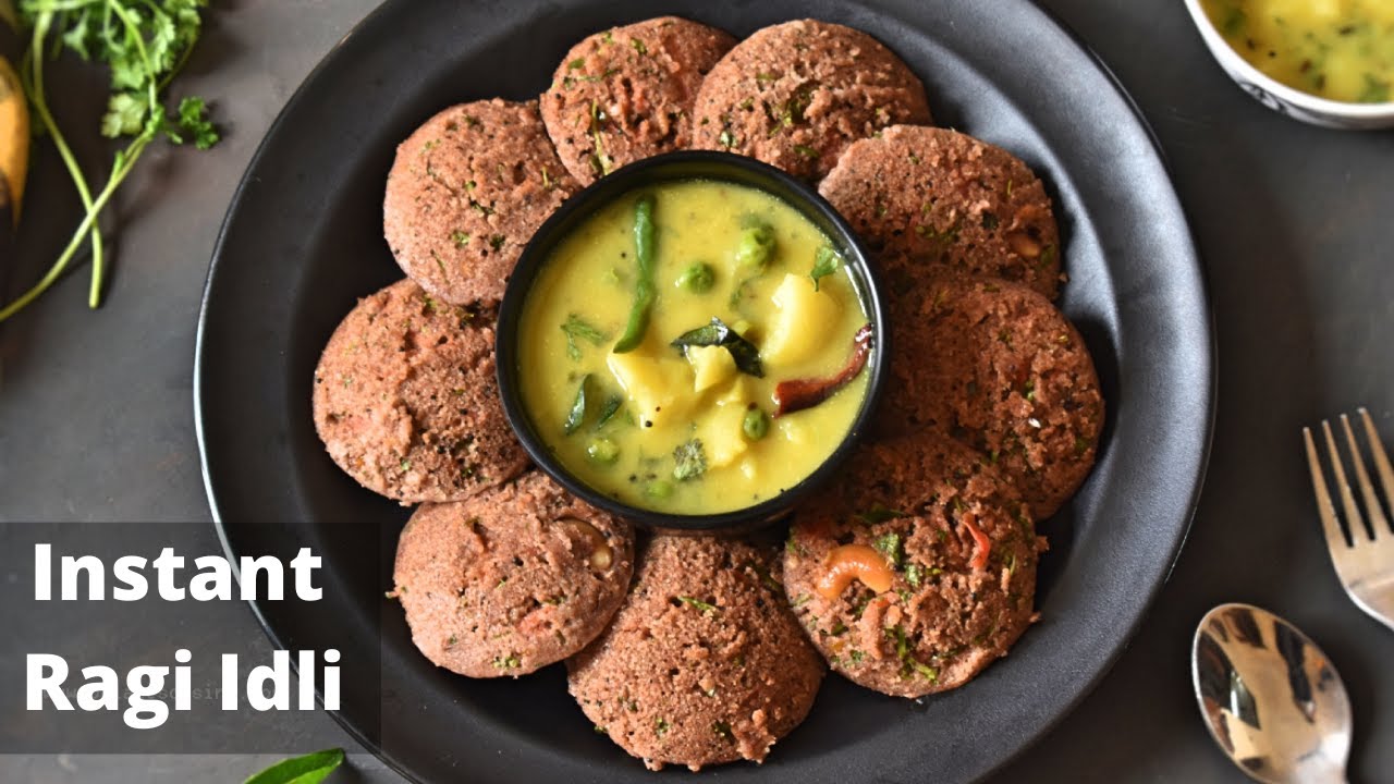 Instant Ragi Idli | Healthy Ragi Idli | Diabetic Recipe