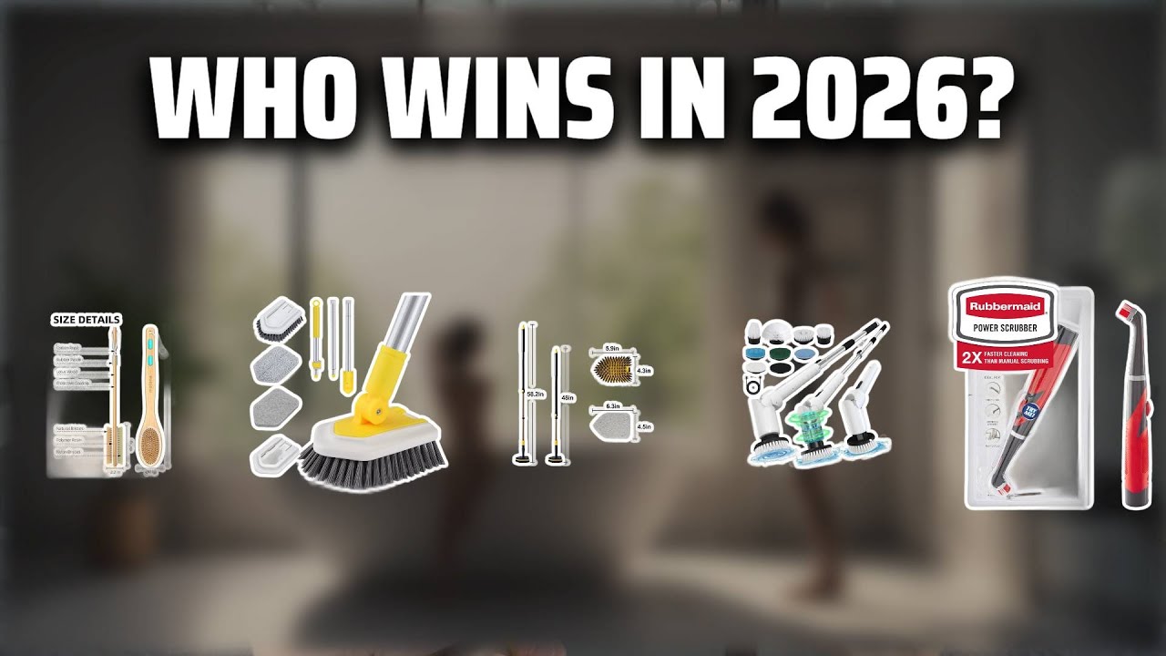 The Top 5 Best Shower Brush in 2026 - Must Watch Before Buying!