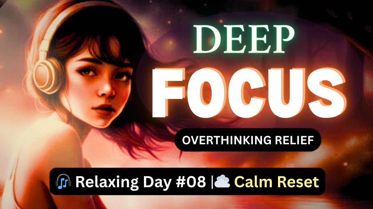 Soft Lo-Fi Beats for Deep Focus, Calm Mind & Relaxing Study | Relaxing Day - 08 #backgroundmusic