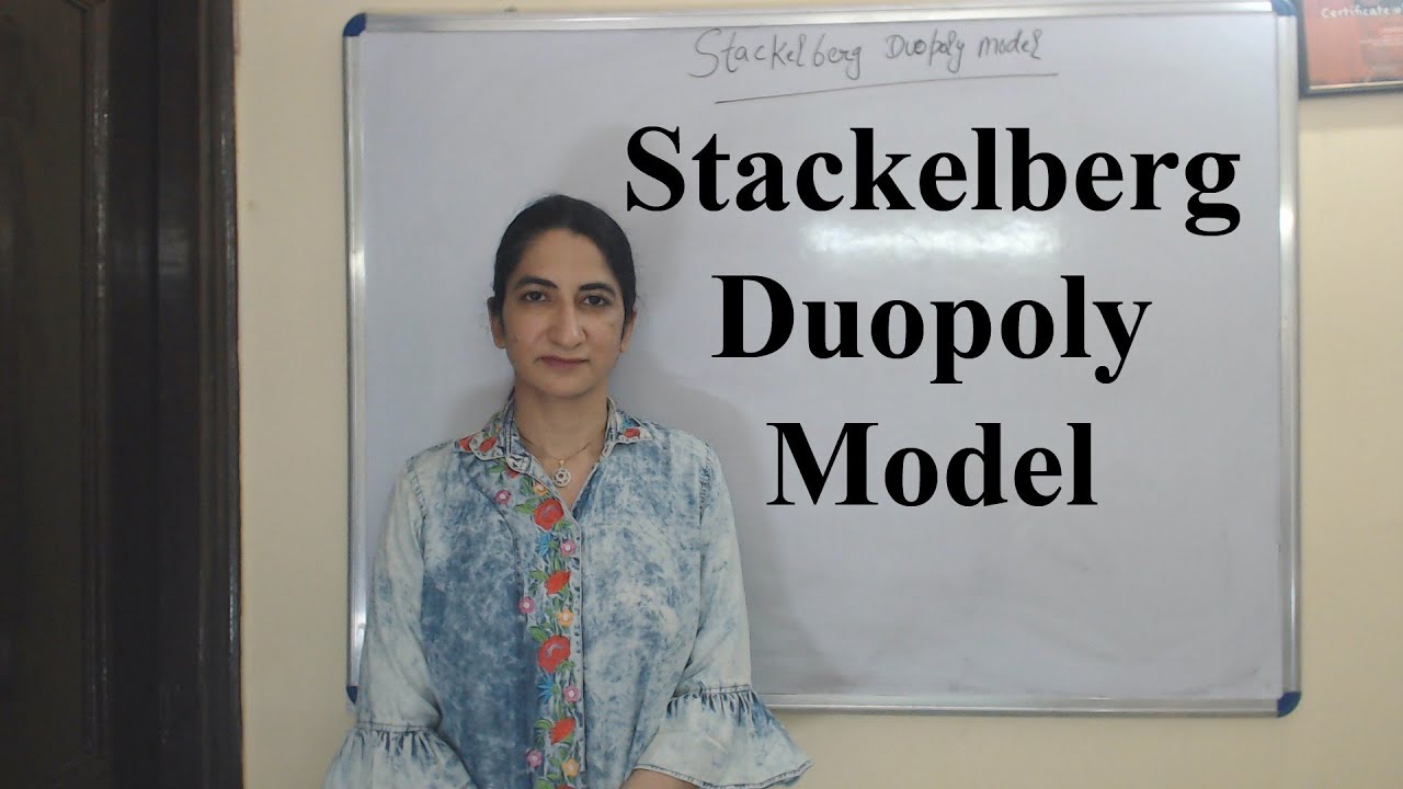 Stackelberg Duopoly Model
