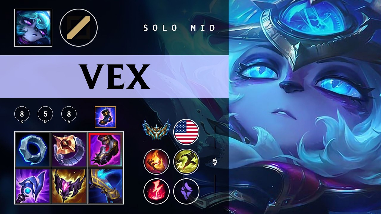 Vex Mid vs Anivia - NA Challenger Patch 26.03
