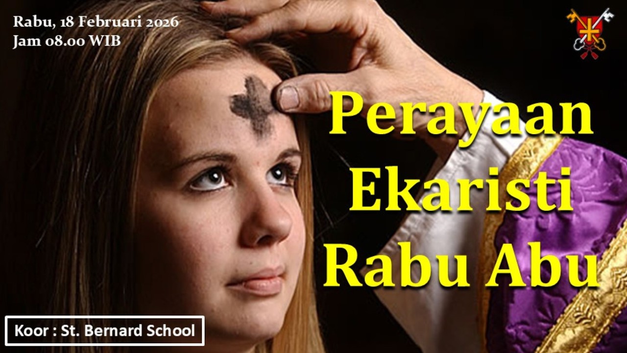 MISA RABU ABU PAROKI SANTO PETRUS PEKALONGAN 18.00 WIB