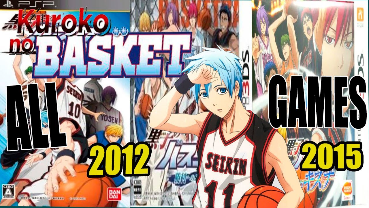 Evolution of Kuroko no Basket Games [2012-2015] All Kuroko's Basketball Games  (PSP, 3DS)