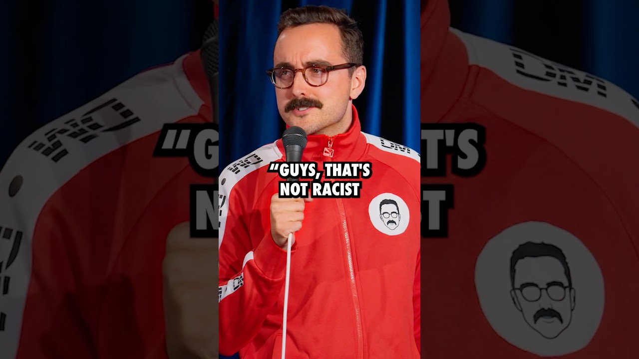 &lsquo;Do you realise you&rsquo;re the only white person here?&rsquo; #comedy #standupcomedy #shorts