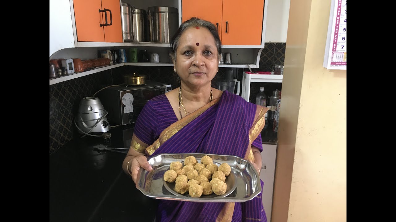 Healthy Nutri Laddu !   Moong Dal & Jaggery laddu!!