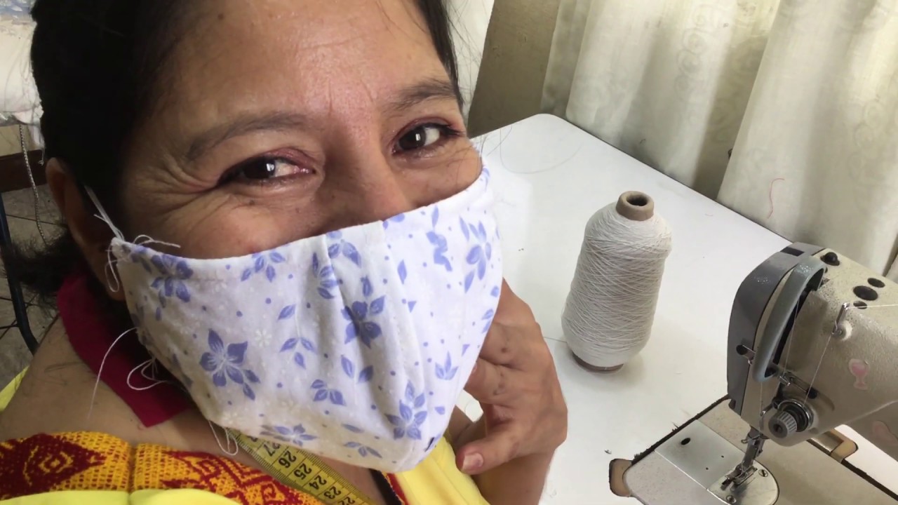 COMO HACER UNA MASCARILLA O CUBRE BOCA DE EMERGENCIA PROCESO COMPLETO