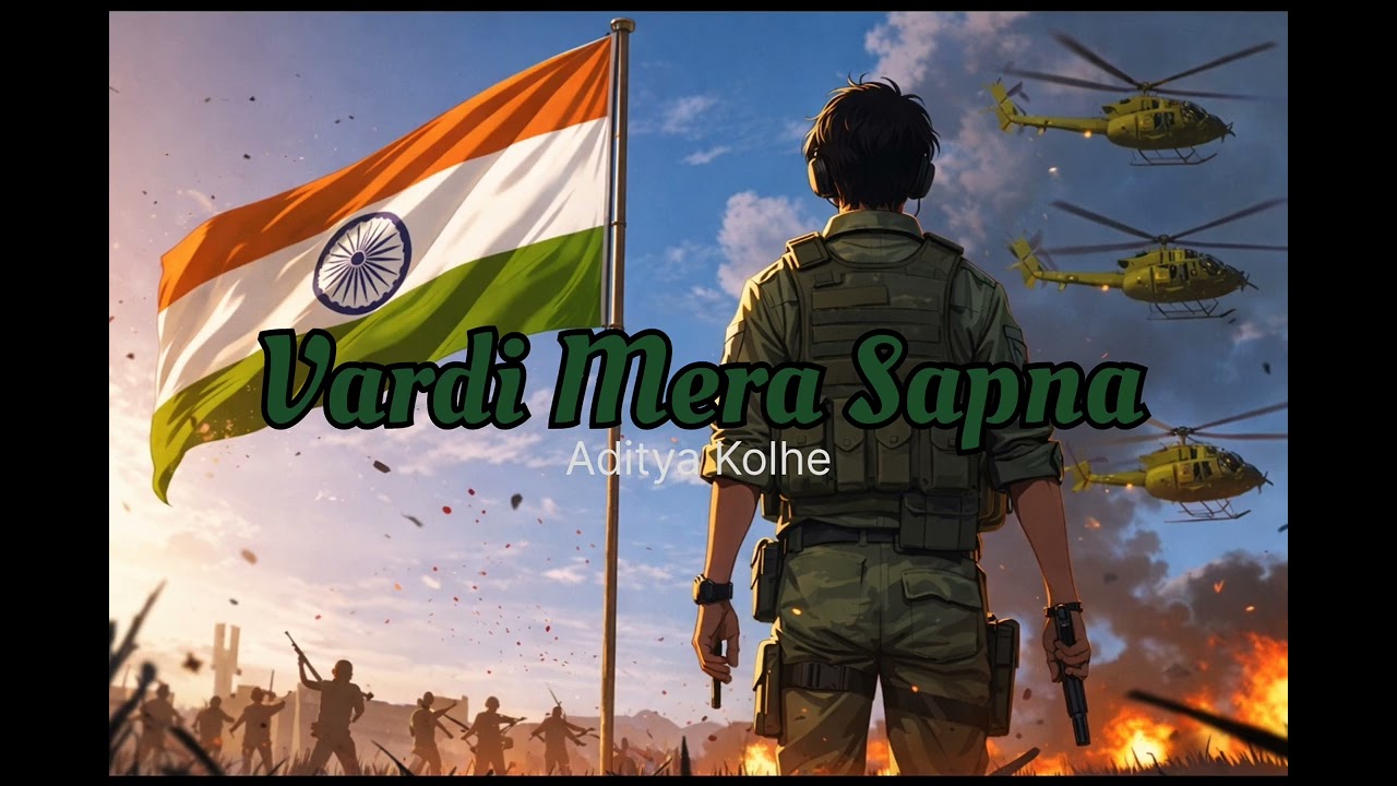 Vardi Mera Sapna 🇮🇳 | Indian Army Rap Song | Desh Bhakti Rap | Army Dream Motivation