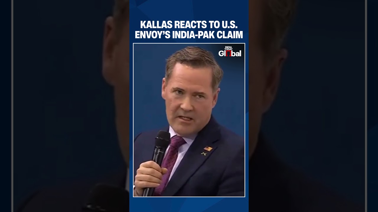 Kaja Kallas Reacts as U.S. Ambassador Waltz Claims America Ended India-Pakistan Conflict