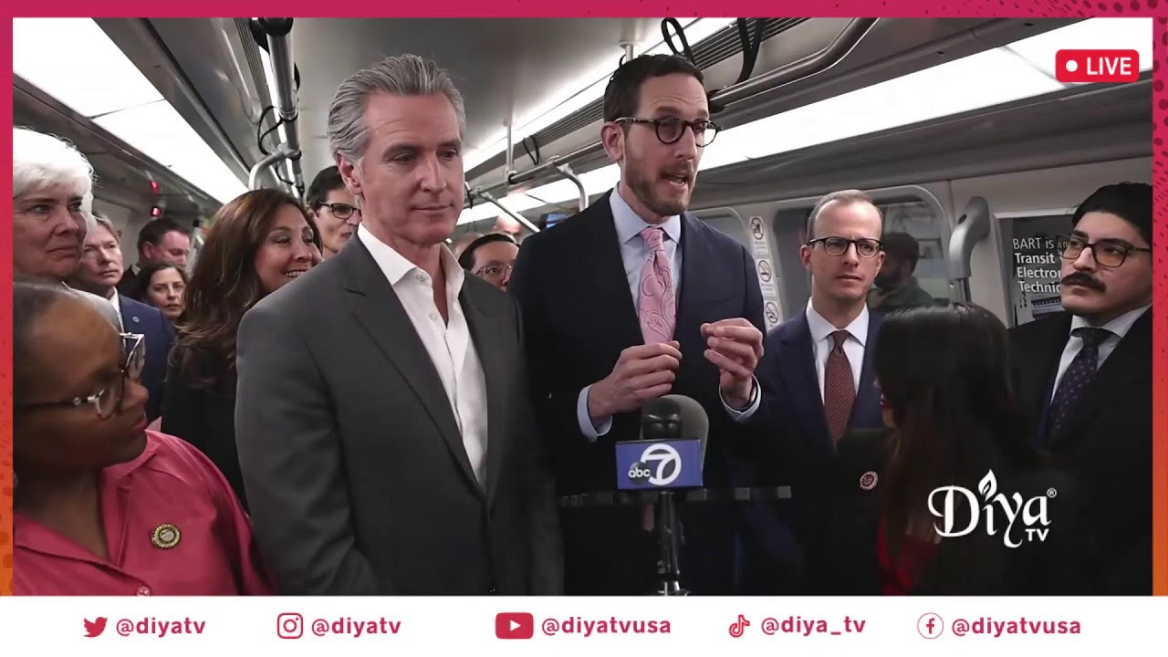 Governor Newsom makes public transportation announcement in Bay Area