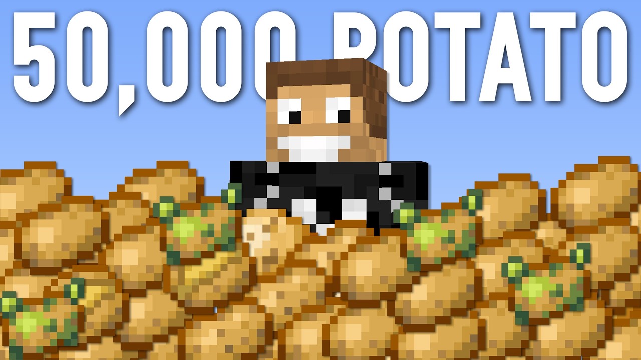 Can you harvest 50,000 potatoes with ONE water bucket?
