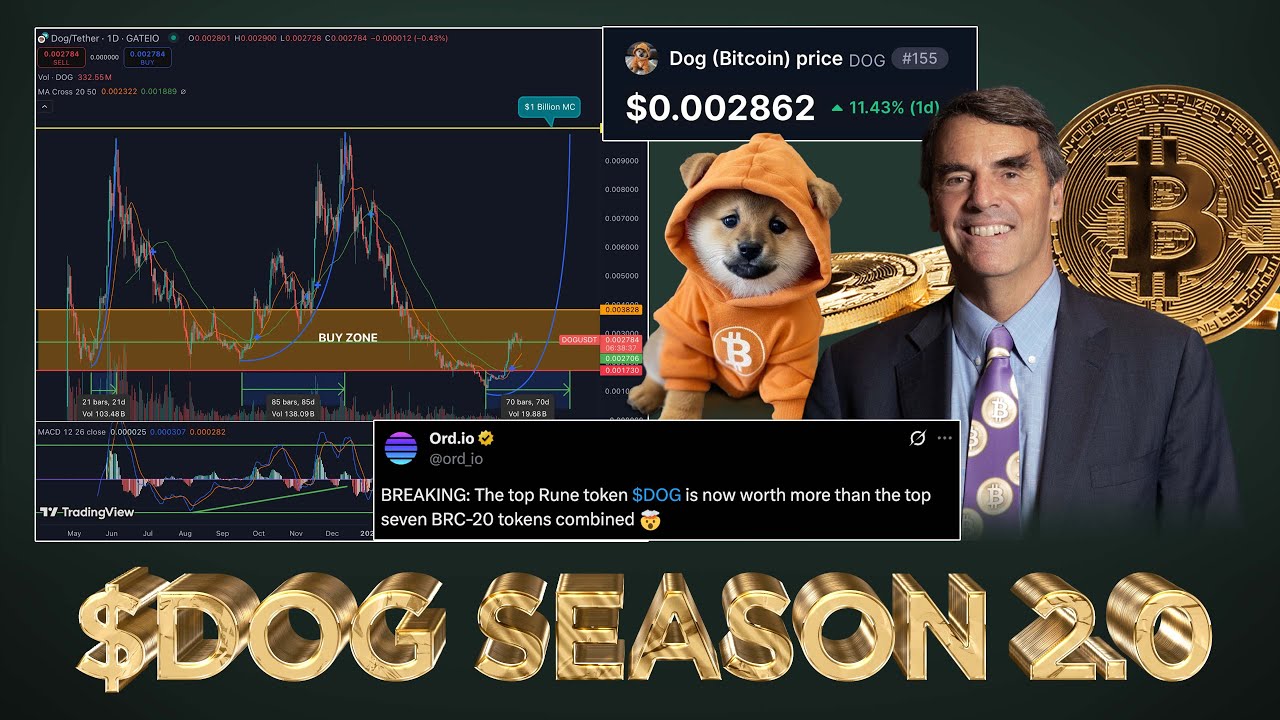 $DOG AltSeason will Melt Faces - Billionaire Bullish on BTCFI 💰