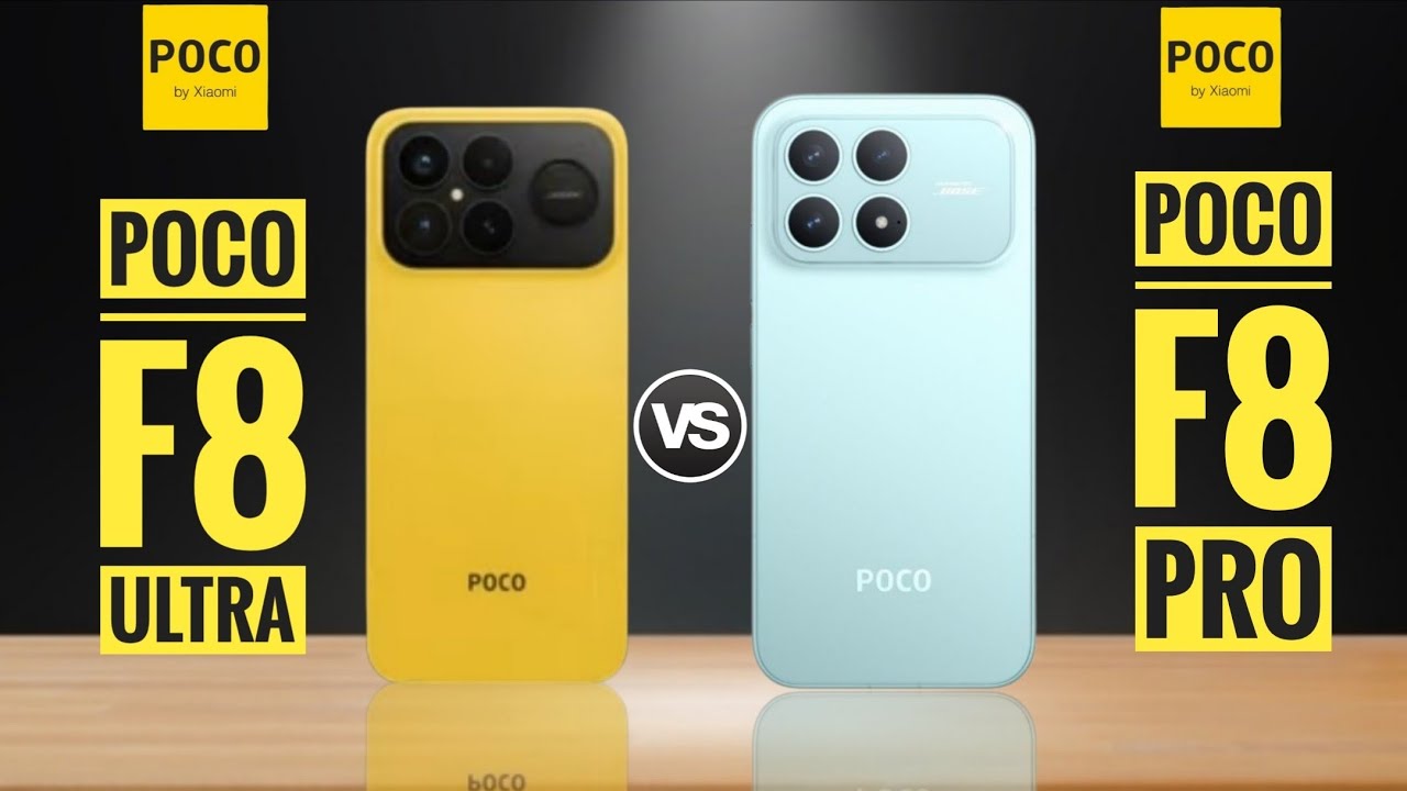 Poco F8 Ultra vs Poco F8 Pro Full Comparison ⚡ Which is Best?