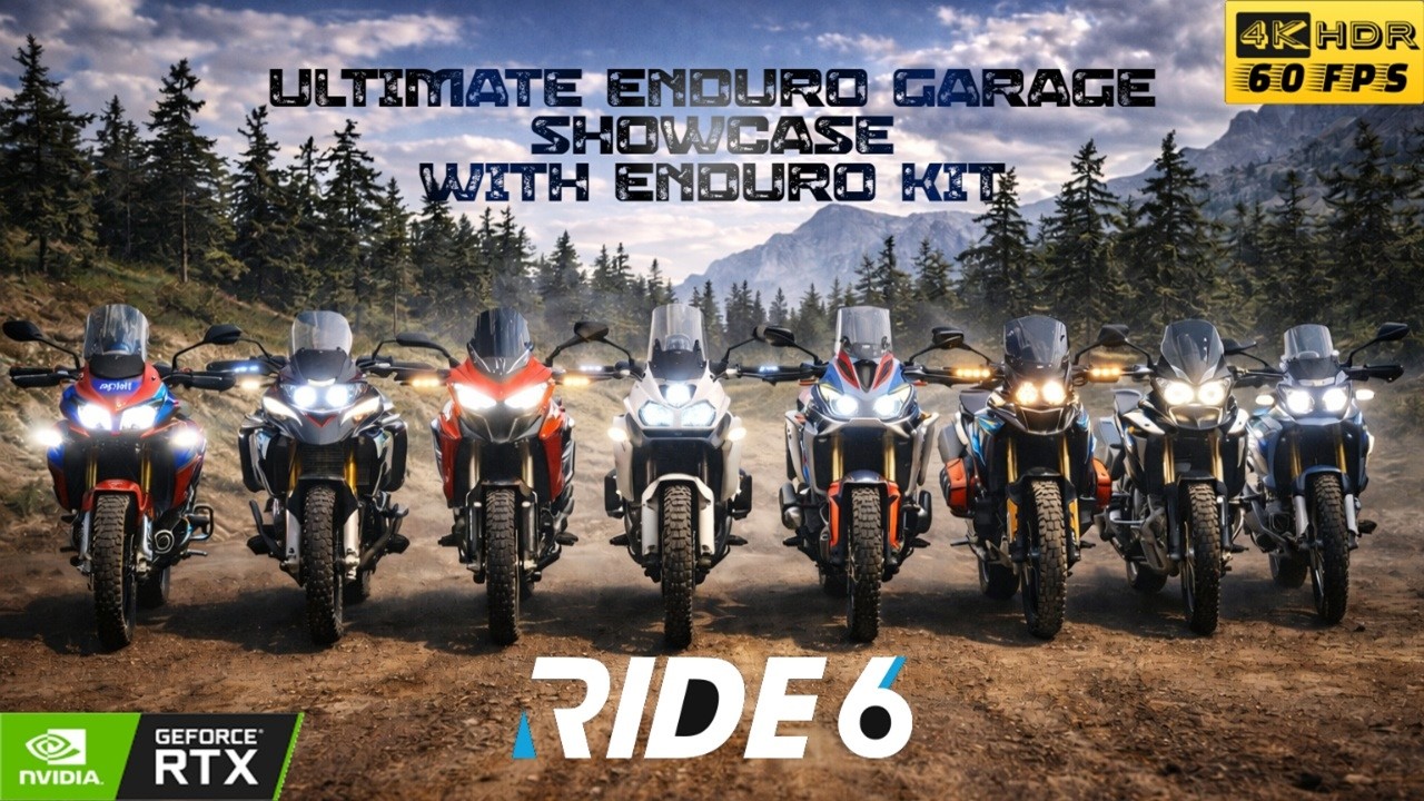 Ride 6 All Enduro Bikes Purchased, Maxed & Fitted with Enduro Kit | Next-Gen HDR 4K 60FPS