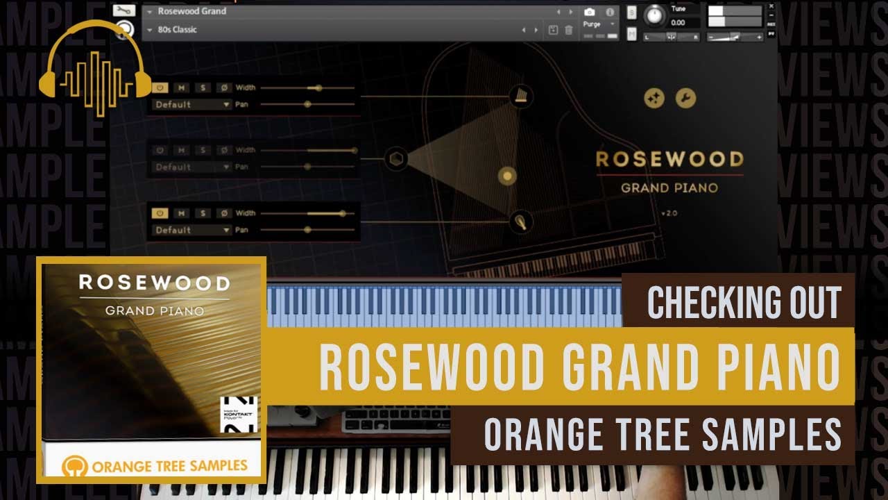 Checking Out: Rosewood Grand Piano by Orange Tree Samples