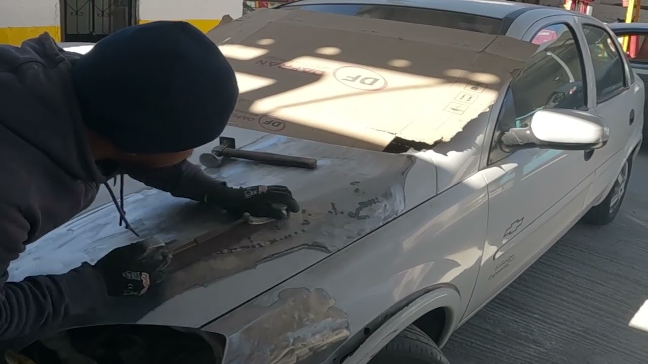 Como aprender enderezada automotriz #chapaypintura #latoneria