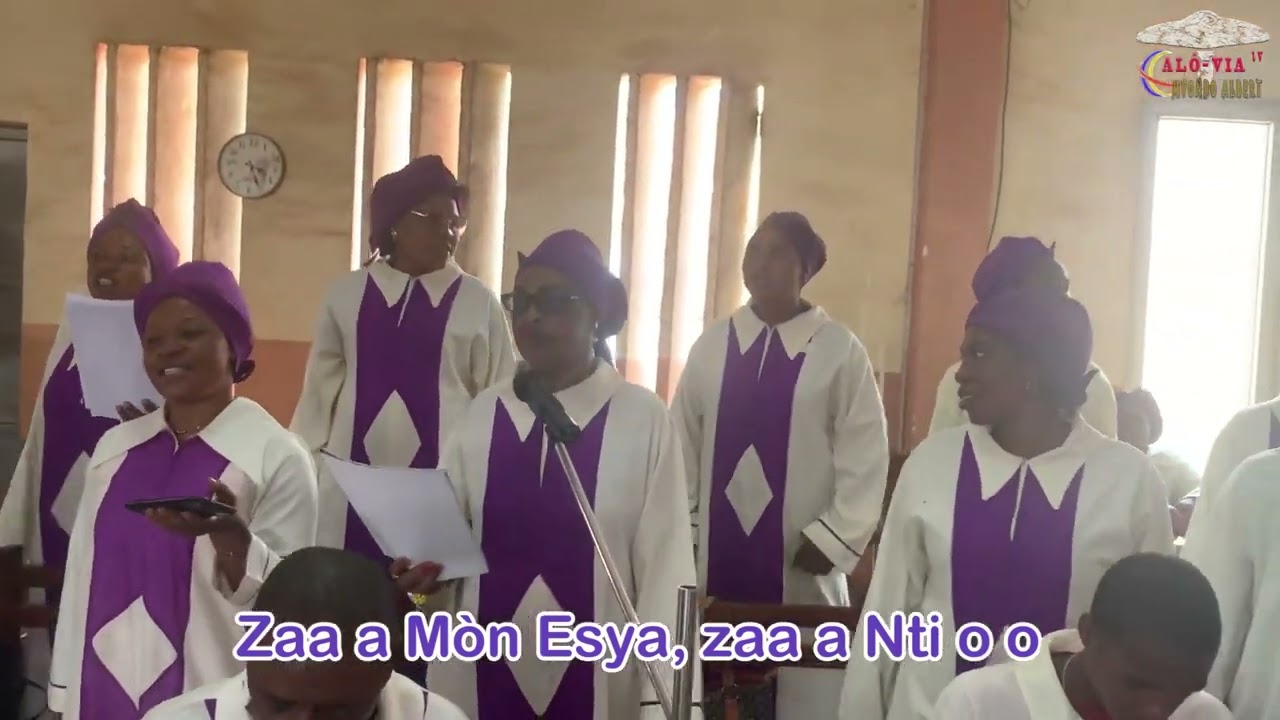 ZAA A MÒN ESYA, ZAA A NTI O O, ZAA ZAA Y’ENYIÑ - (Chant de sortie) By CHORALE ST KISITO DE MVOG-MBI