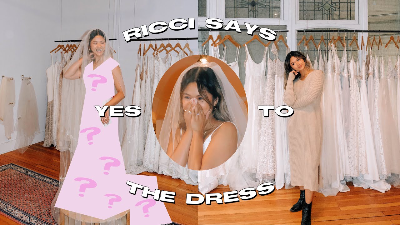 RICCI SAYS YES TO THE DRESS!!