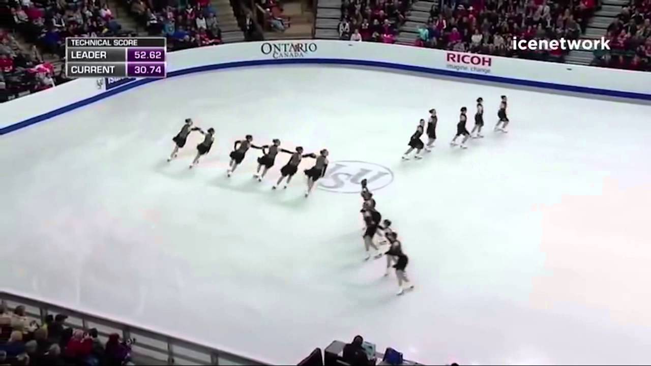 2015 World Synchronized Skating Championships - Team USA 1 Free Skate