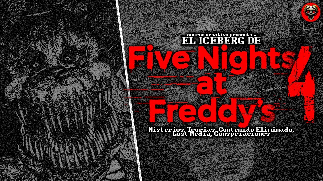 EL ICEBERG DE FIVE NIGHTS AT FREDDY'S 4 | TEORÍAS, SECRETOS, CURIOSIDADES Y MÁS